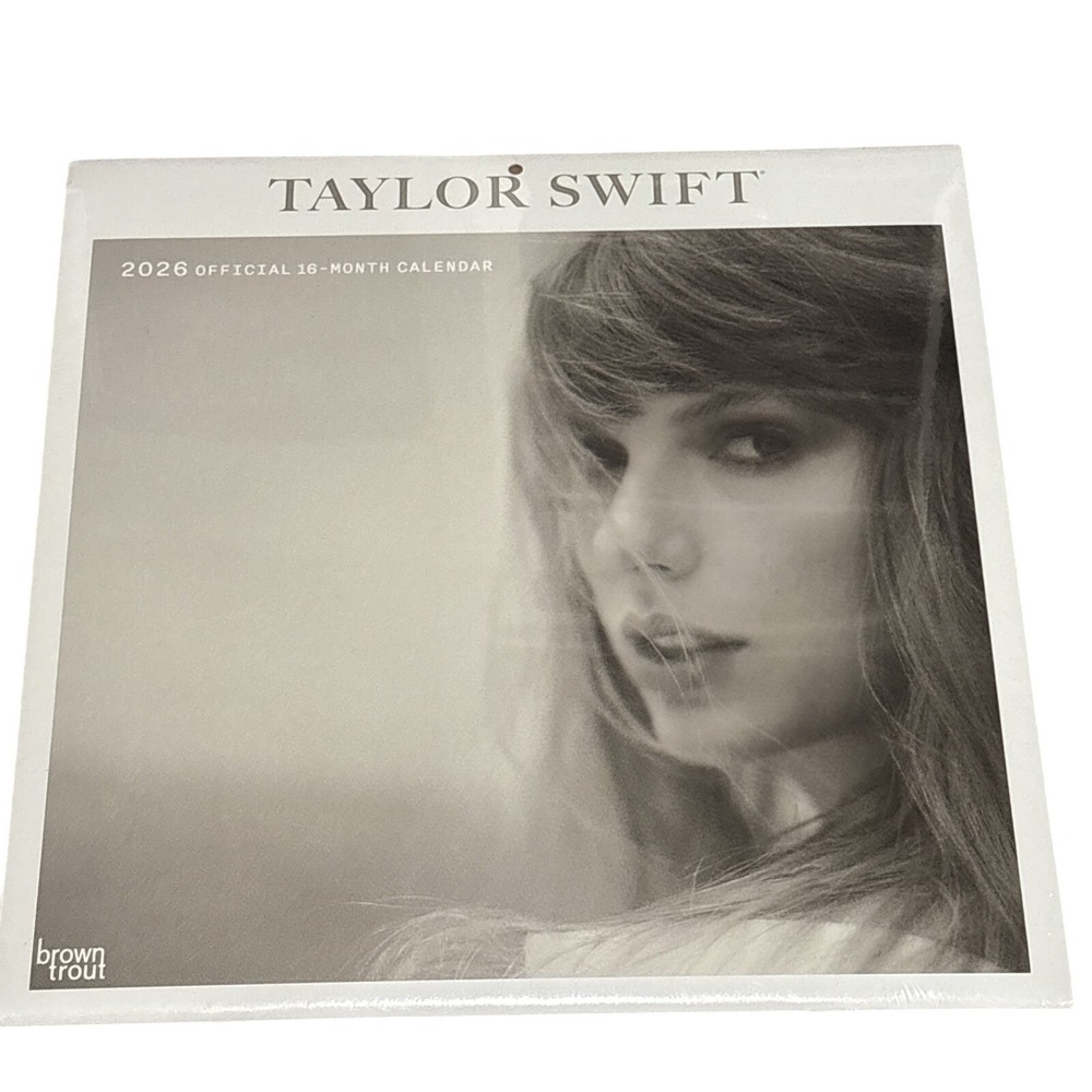 Taylor Swift OFFICIAL | 2026 12x24" Square Wall Calendar | Plastic-Free
